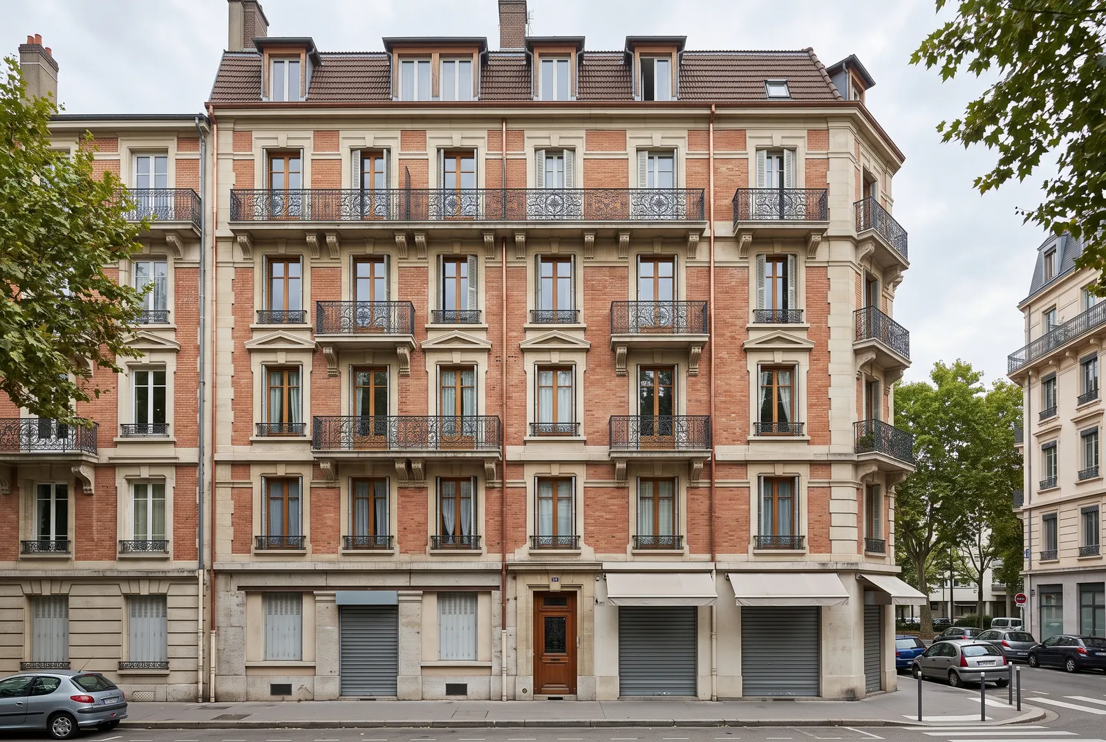 Façade d'un immeuble en copropriété